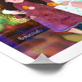 Het creatieve ontwerp van moeder en dochter LeeMar Poster (Hoek)