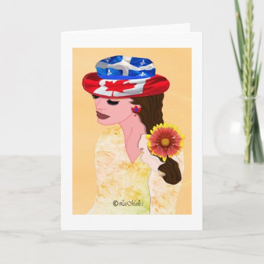 Het creatieve ontwerp van Patriot LeeMarie Kaart (Voorkant)