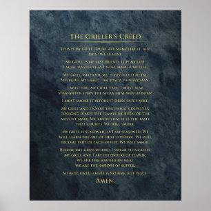 Het credo van Griller Poster