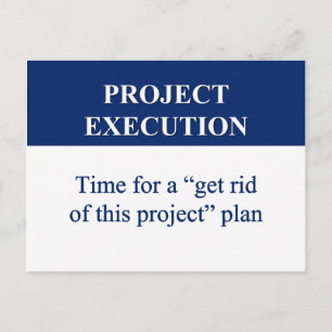 Het Creëer van een Plan van de Uitvoering van het Briefkaart