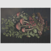 Het crimsoncluster-decoupagepapier tissuepapier (Voorkant)