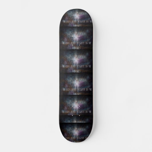Het cross skateboard (Voorkant)