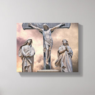 Het Crucifixion Wrapped Canvas Afdruk