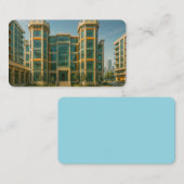 Het Crystal Citadel Castle Bladwijzer Visitekaartje (Voorkant / Achterkant)