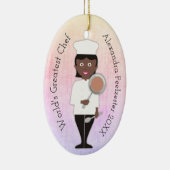 Het culinaire ornament van afstudeerder Afrikaanse (Rechts)