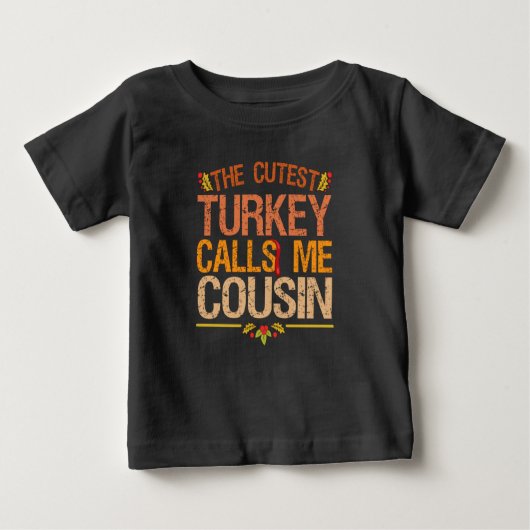 Het Cutest Turkije noemt mij neef-Thanksgiving (Voorkant)