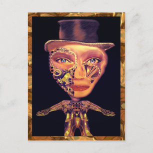 Het Cyborg Tap Dancer Briefkaart