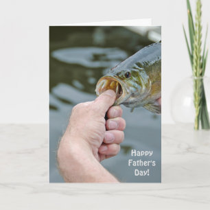 Het dag-Man die van de vader largemouth baarzen Kaart