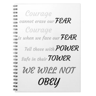 Het dagblad in beslag nemen notitieboek