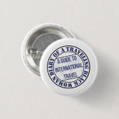 Het dagboek van een Button van de Traveling Black  (Voorkant /achterkant)