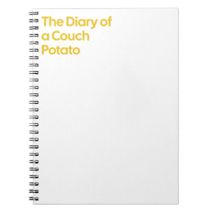 Het dagboek van een Couch Potato Notitieboek