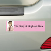 Het dagboek van Stephanie Dane Bumpersticker (Op auto)