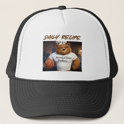 Het dagelijkse recept trucker pet (Voorkant)