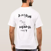 HET DAILYDUDS SHIRT (Achterkant)