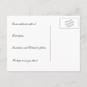 het Daisy Collectie Aankondigingskaart (Achterkant)