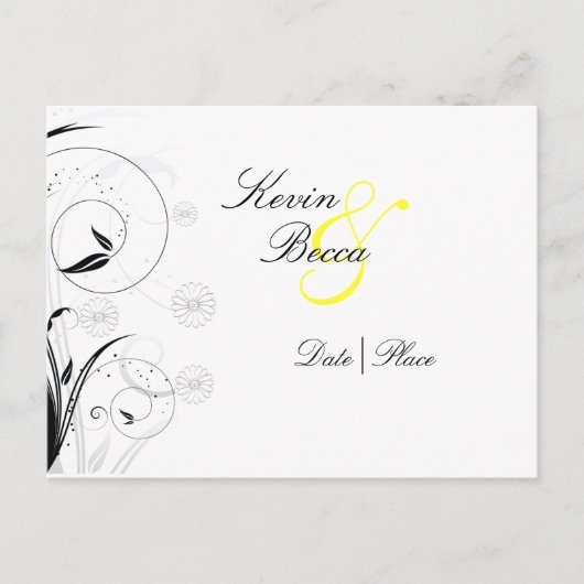 het Daisy Collectie Aankondigingskaart (Voorkant)