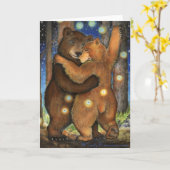 Het dansen draagt kaart (Gele Bloem)