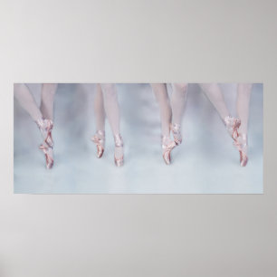 Het dansen in de wolken poster