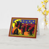 Het dansen met sterren kaart (Gele Bloem)