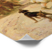 Het dansende Beer Poster (Hoek)