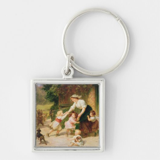 Het dansende Beer Sleutelhanger (Voorkant)