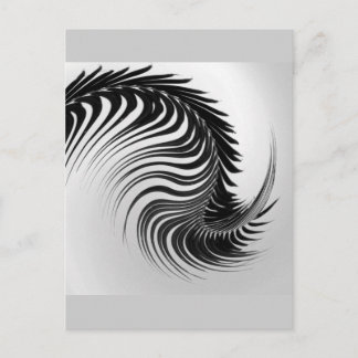 Het dansende Briefkaart van het Palmblad