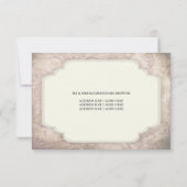 Het Dansende Couple R.S.V.P. van 1920 Kaart (Achterkant)