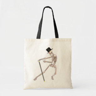 Het dansende skelet tote bag