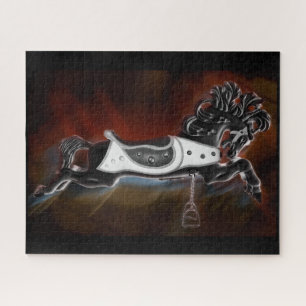 Het Dark Horse met kleurglans Legpuzzel