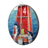 Het Dartboard van de boei Dartbord (Voorkant Rechts)
