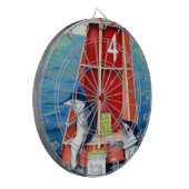Het Dartboard van de boei Dartbord (Voorkant Links)
