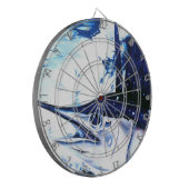 Het Dartboard van de Zeilvis van Sammy Dartbord (Voorkant Links)