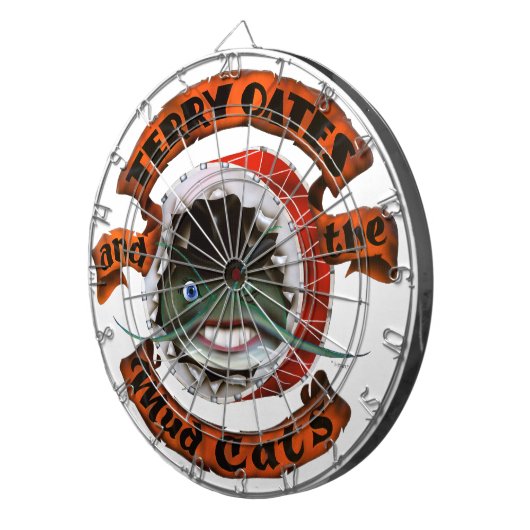 Het Dartboard van Mudcat Dartbord (Voorkant Rechts)