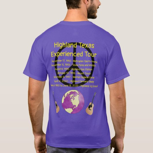 Het David van Driessen Experience Shirt (Achterkant)