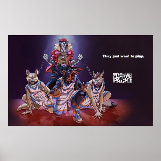 Het Dawg Pack poster (Voorkant)