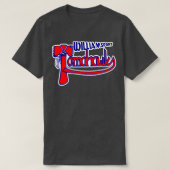 Het debuterende Williamsport Tomahawks honkbalteam T-shirt (Design voorkant)