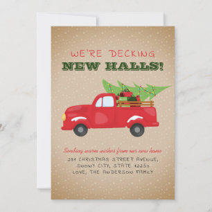 Het decoderen van New Halls Truck Kerstvakantie di Aankondiging