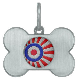 Het Decor van de Stijl van de Vezel van de Huisdieren Naamplaatje