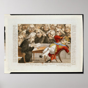 Het decreet-Imperial aan George III Poster