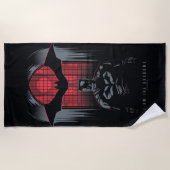 Het deelvenster Batman-venster Strandlaken (Voorkant)