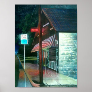 Het 'Deep Eddy's Cabaret' van Michael Sabatini in  Poster