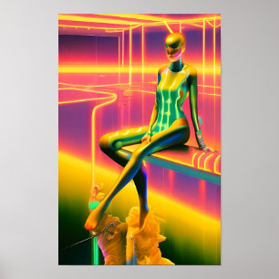 Het Deep Ken Gage Surrealisme Poster
