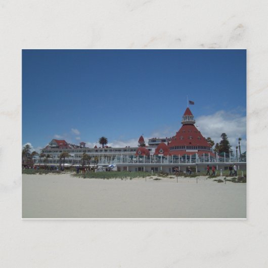 Het Del Coronado Hotel Briefkaart (Voorkant)