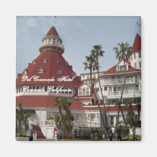 Het Del Coronado Hotel Square Pin Magneet
