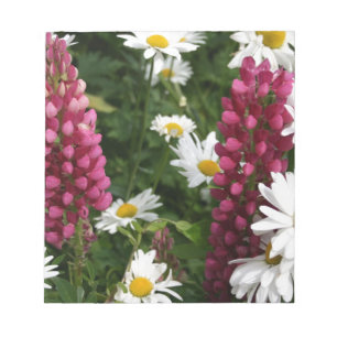 Het denken aan u BloemenBloesems Notitieblok