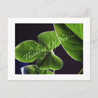 Het denken aan u… briefkaart