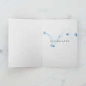 het denken aan u fiets met kat kaart (Binnen)