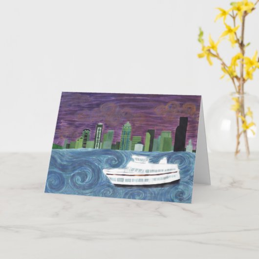 Het denken aan u in de Smaragdgroene Stad Kaart (Gele Bloem)