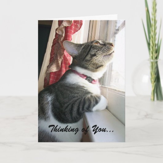 Het denken aan u… kaart (Voorkant)