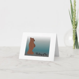 Het denken aan u kaart